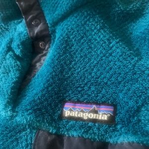 Patagonia Re-tool Pullover teal